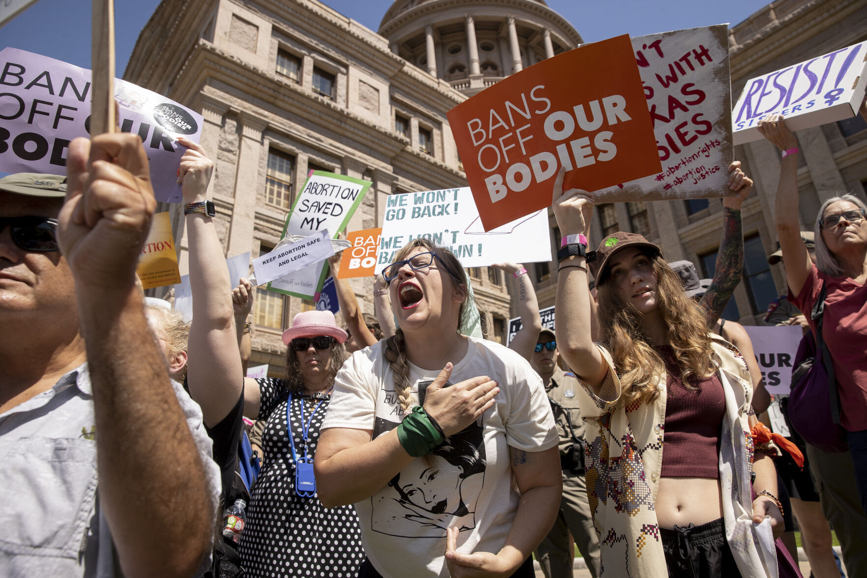 Supreme Court Abortion Protests Texas
